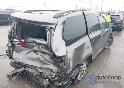 2017 Toyota Sienna Xle 7 Passenger from USA, damaged, VIN 5TDDZ3DC3HS163912